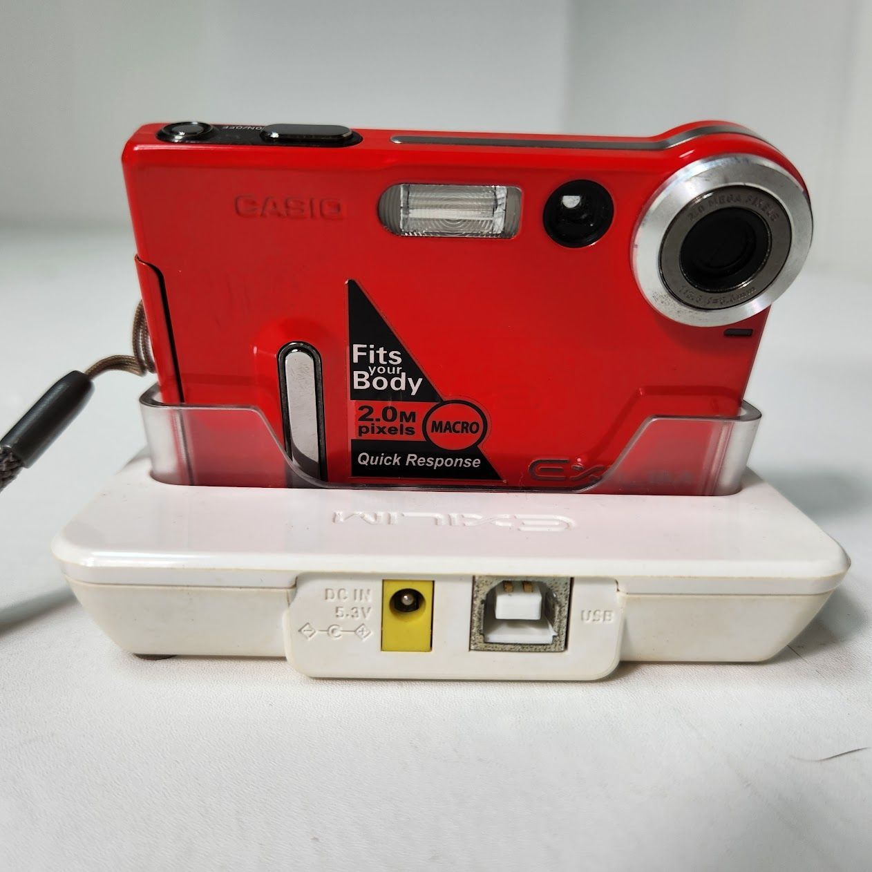 CASIO EXILIM EX-S20 カシオ コンデジ 赤