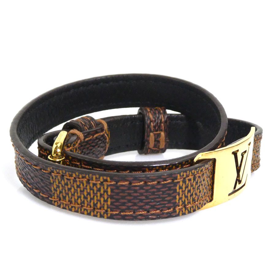 【正規品/中古】ルイ・ヴィトン ダミエ ブラスレ・サインイット M6623E ルイ ヴィトン LOUIS VUITTON ブレスレット ダミエ ブラスレ サイン