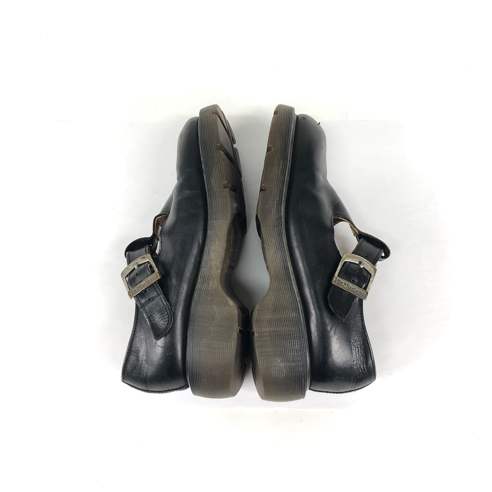 英国製　ドクターマーチン　Tバーストラップベルトレザーシューズ　レザーレース　茶 DR.MARTENS ドクターマーチン 8334 MARY JANE メリージェーン T
