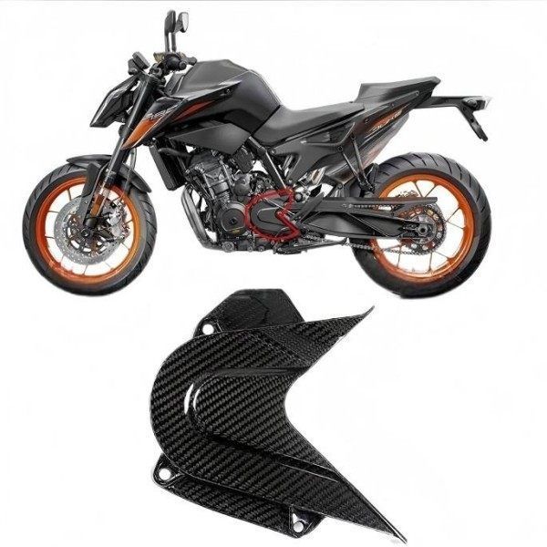 KTM 790 デューク 890 デューク 2018-2025 カーボンスプロケットカバー