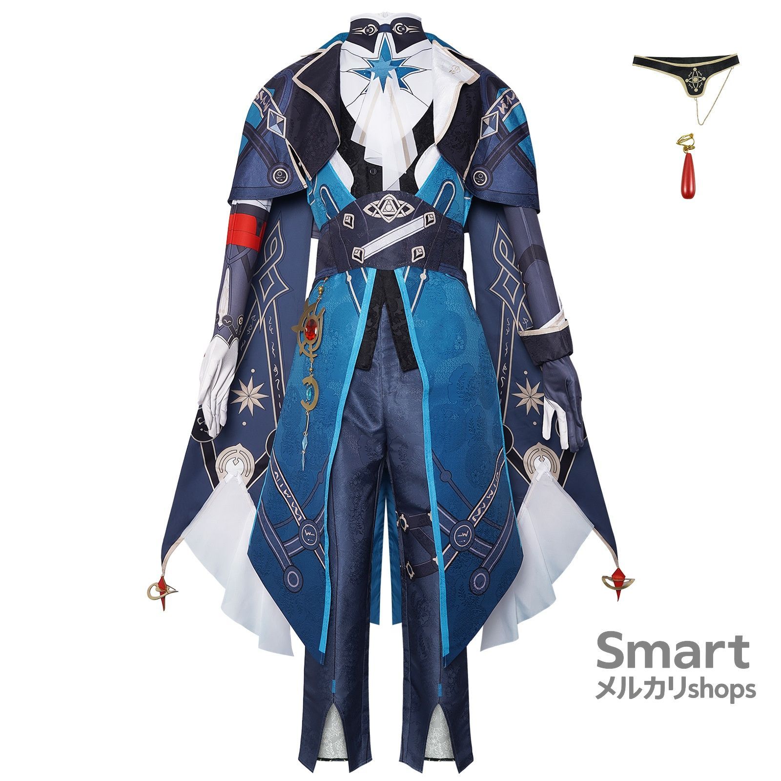コスプレ 衣装 崩壊スターレイル オンファロス 暗紋風 スーツ ゲーム アニメ キャラクター 仮装 舞台 コスチューム メンズ M251013-5