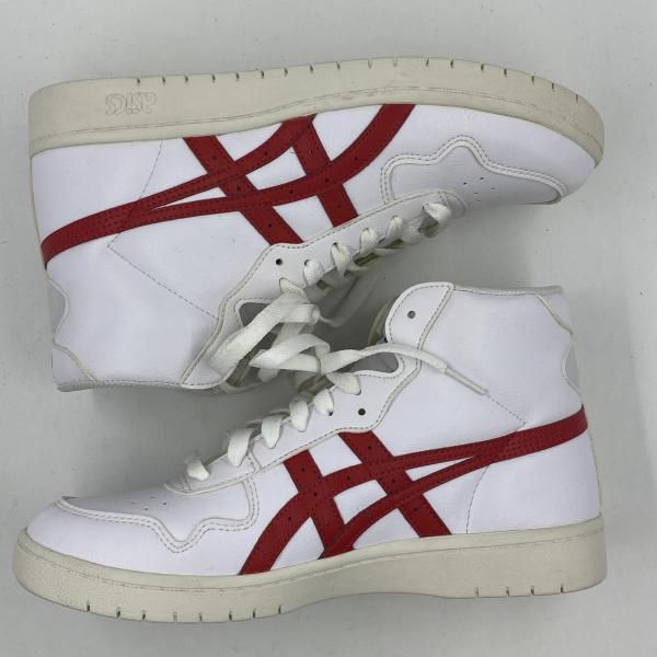 asics Japan L Mid classic Red ホワイト/レッド 25.5cm 1191A313