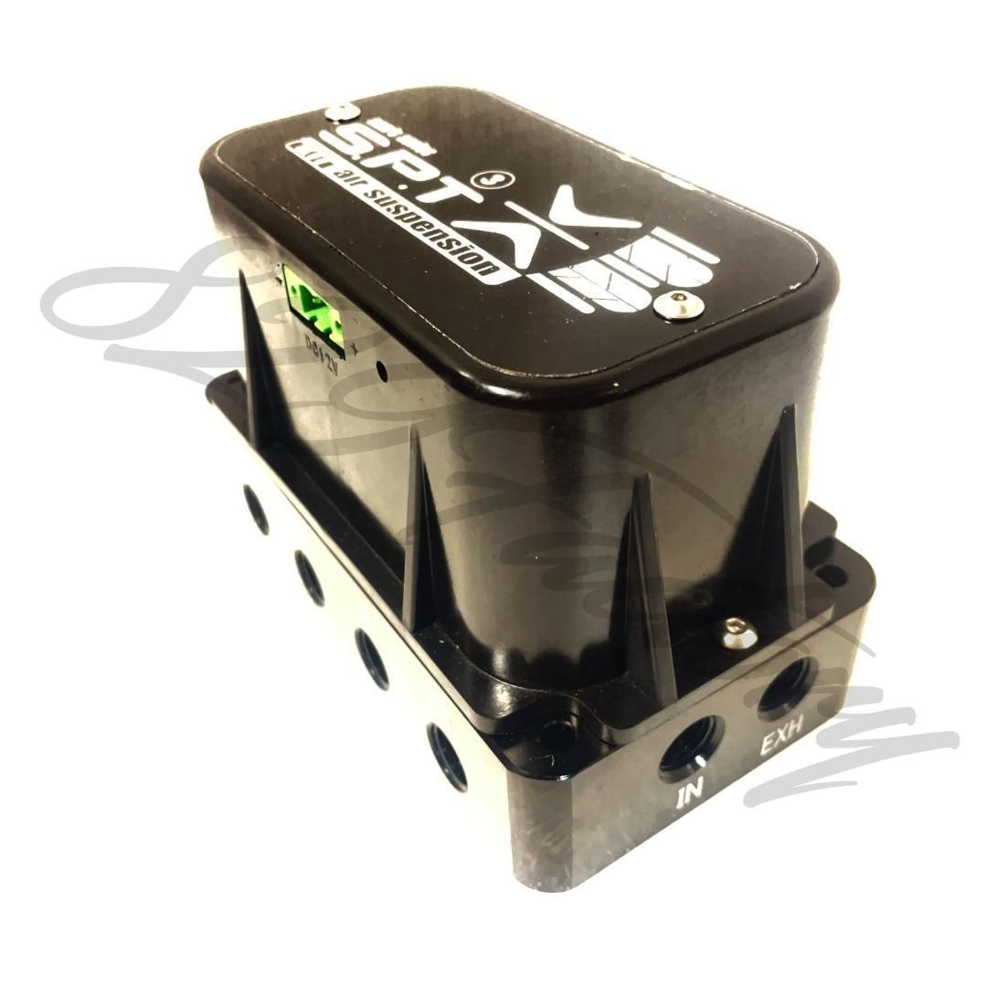 マニホールドバルブ ソレノイドバルブ 電磁弁 4独 無線リモコン エアサス