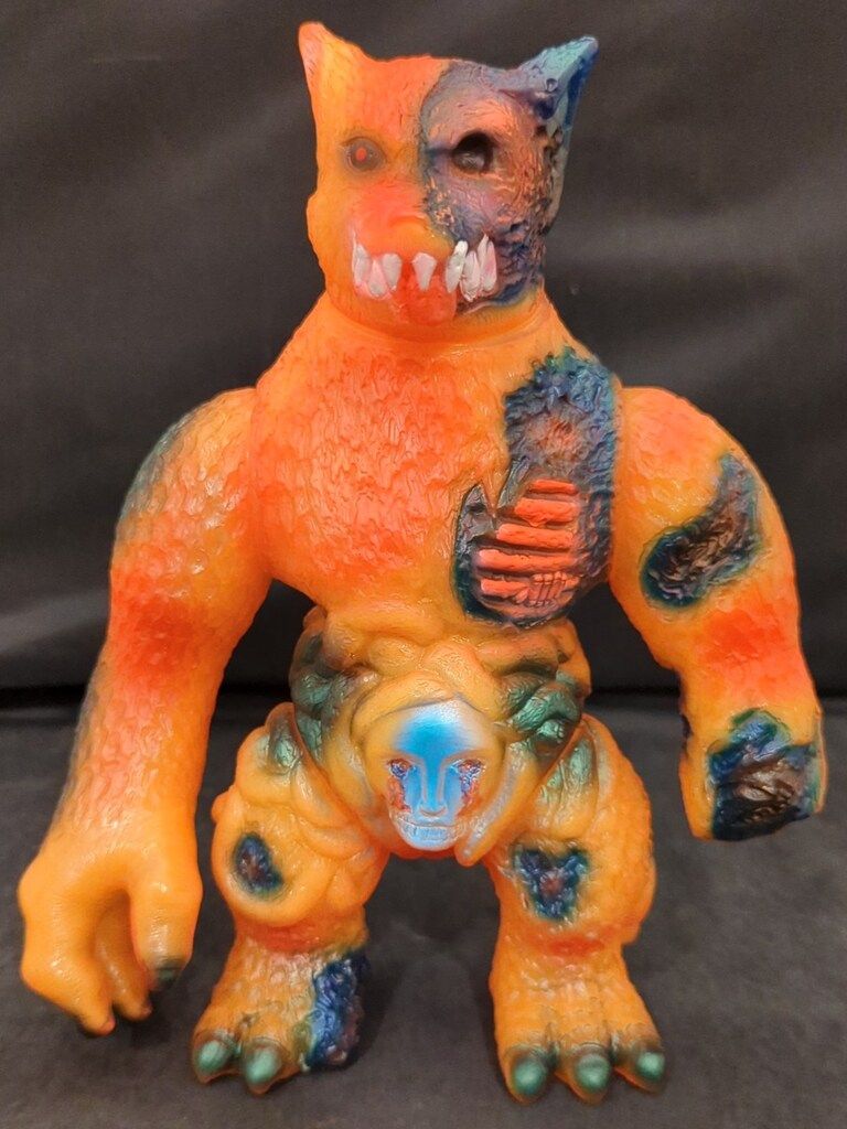 HAPPY LUCKY TOY 合成魔獣 (オレンジ成型/グリーンメタ・ブルーメタ