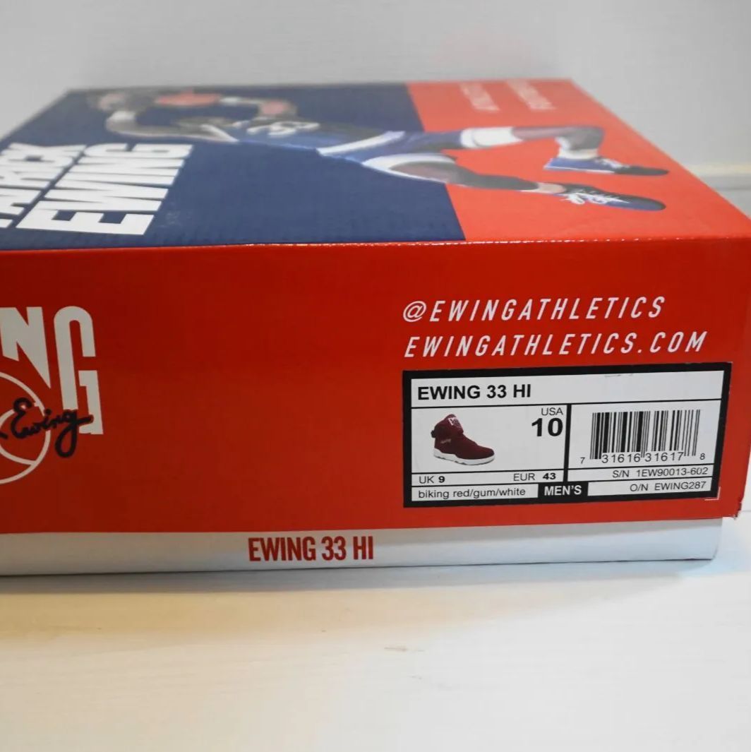 【送料/関税込】EWING 33 HI★G-DRAGON愛用 マルチカラー CORE４ 送料/関税込】Ewing 33 Hi/G-DRAGON愛用/レザーシューズ/レア