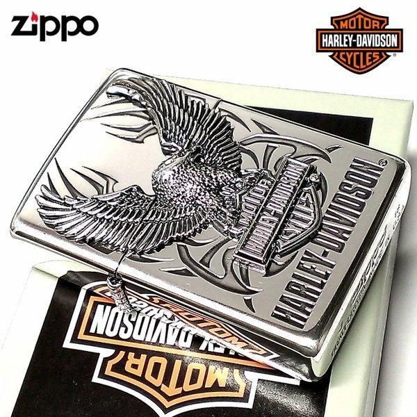 ZIPPO ライター ハーレーダビッドソン ジッポ シルバー ビッグメタル