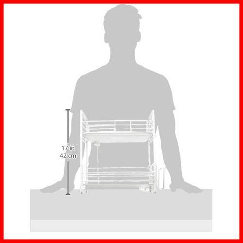 迅速発送】パール金属 シンプルストレージW スリム水切りラック2段 ホワイト HB-2488 - メルカリ
