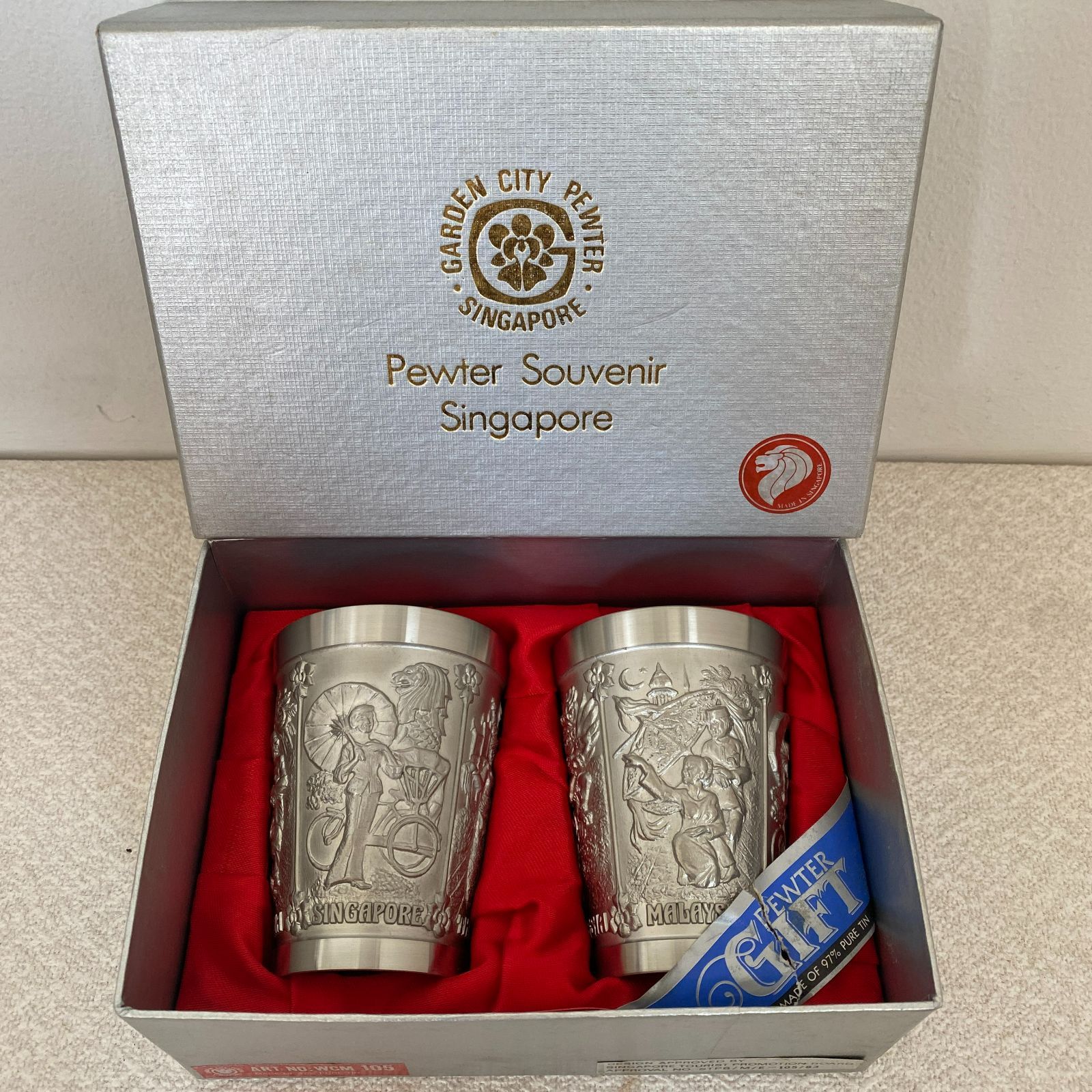 B-283【未使用品】 GARDEN CITY PEWTER/ガーデンシティピューター 錫製