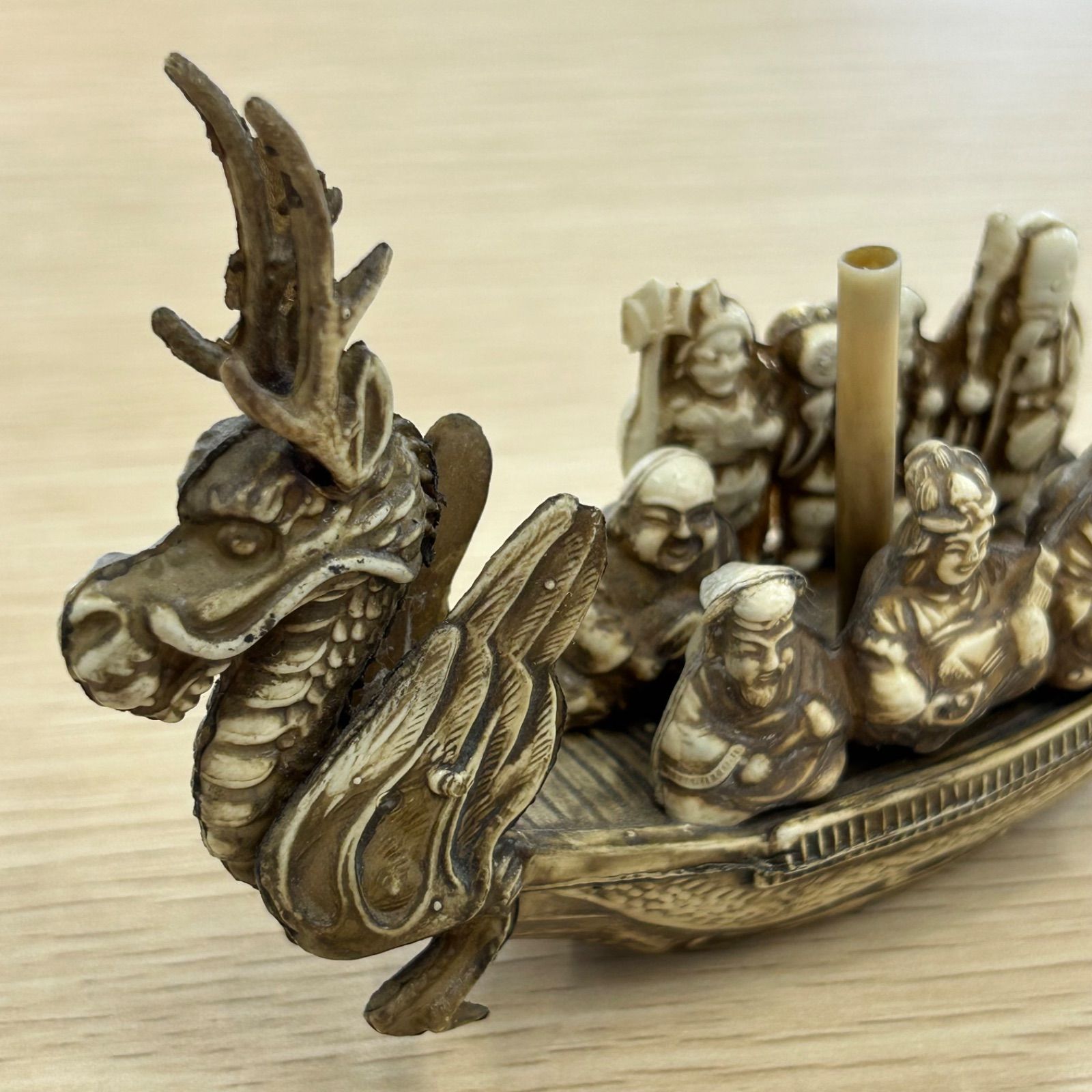 骨董品　旧家蔵出　宝船　七福神　古銅製5.4kg 骨董品 旧家蔵出 宝船 七福神 古銅製5.4kg （2025年最新】Yahoo