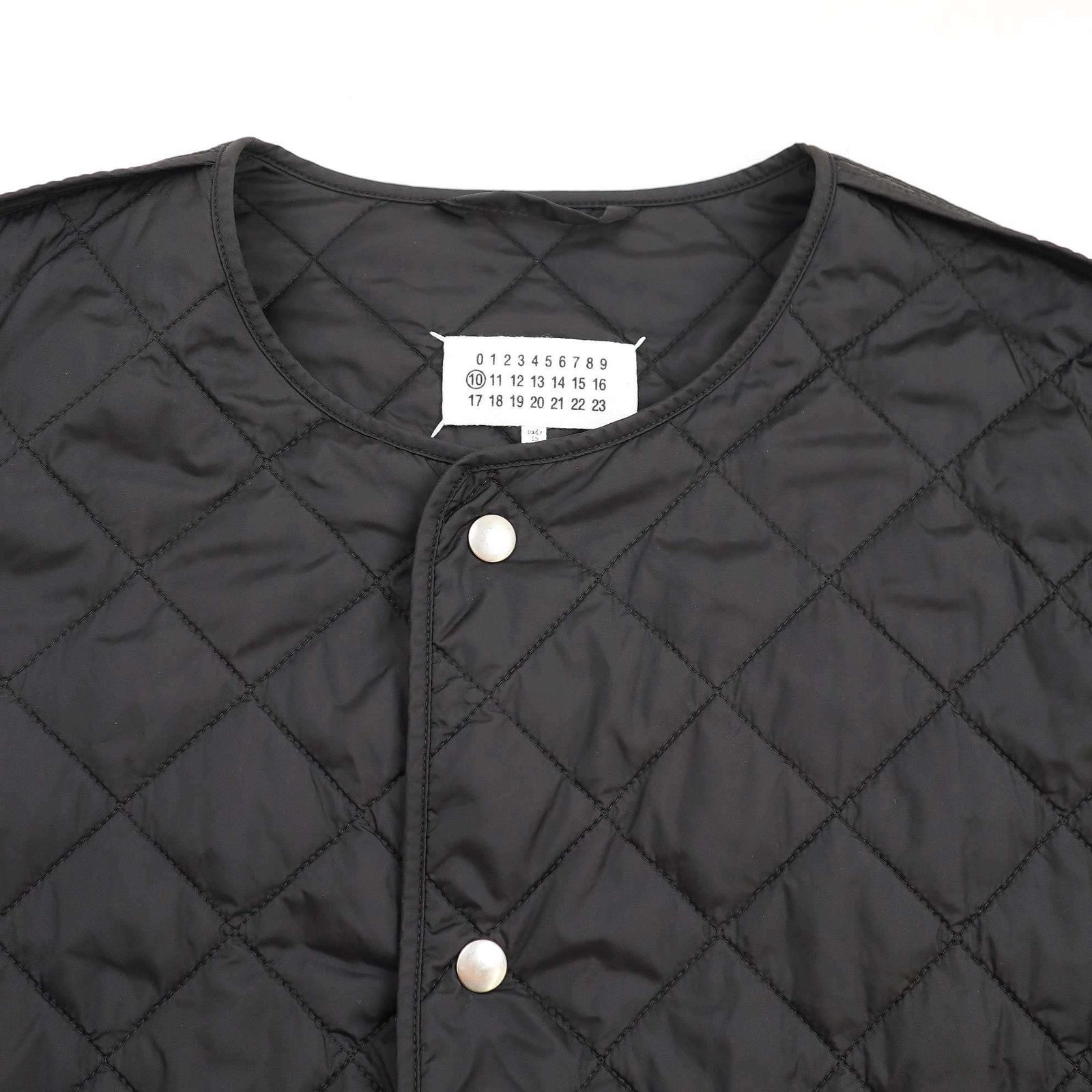 美品 Maison Margielaキルティングダウン/size46、⑩ Maison Margiela☆キルティング ショート丈 ダウンジャケット