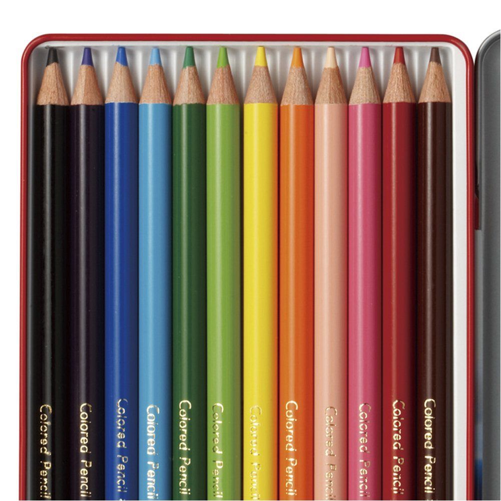 三菱鉛筆 色鉛筆 880 ユニパレット 12色 ピンク K88012CPLT.13 - 花札