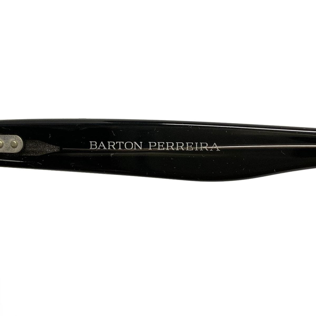 BARTON PERREIRA(バートンペレイラ) サングラス - 17-148 黒×シルバー  
