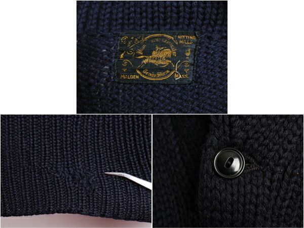 40's ビンテージ ★ Revere Knitting Mills ショールカ お得なクーポン配布中!】 40's ビンテージ ☆ Revere Knitting Mills