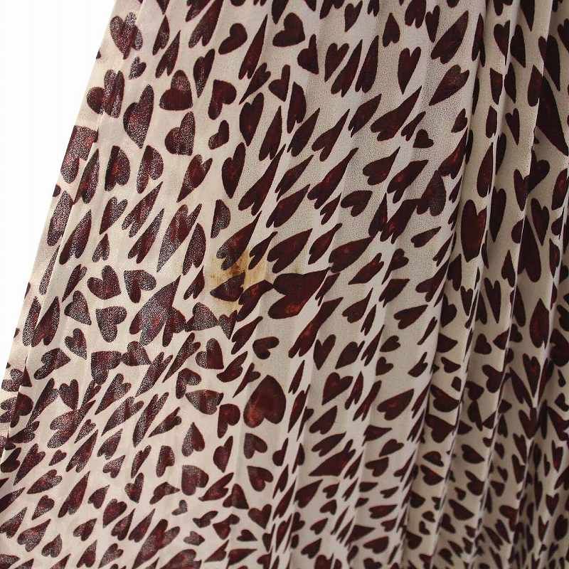 VERMEIL par iena レオパードロングスカート38 ヴェルメイユ パー