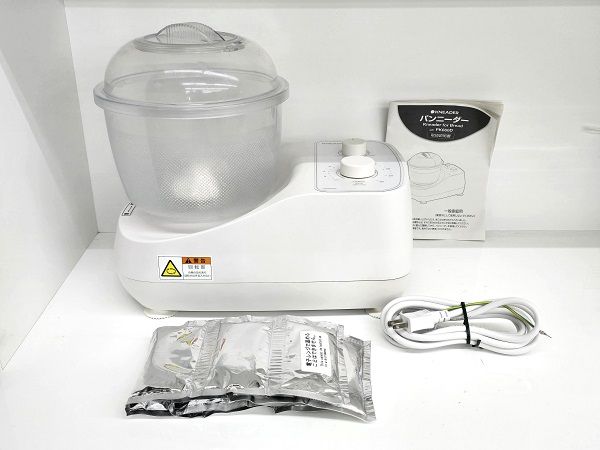 品 日本ニーダー パンニーダー 家庭用モデル 粉量250g～600g対応 外釜方式 パン うどん 餅 生地作り PK660D 2021年製 ○YR-19398○