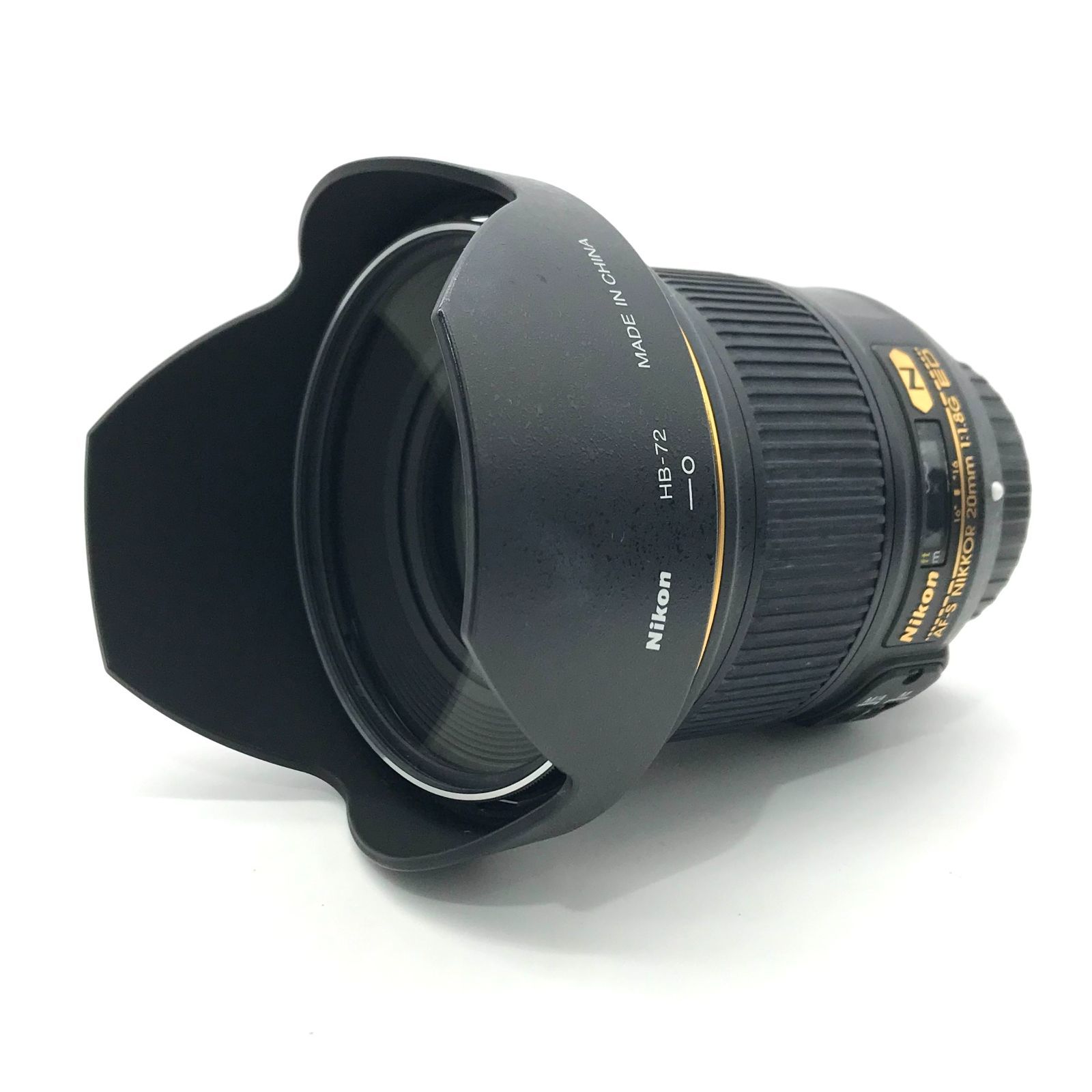 ▽【現状品/動作未確認】Nikon/ニコン AF-S NIKKOR 20mm f/1.8G ED 単