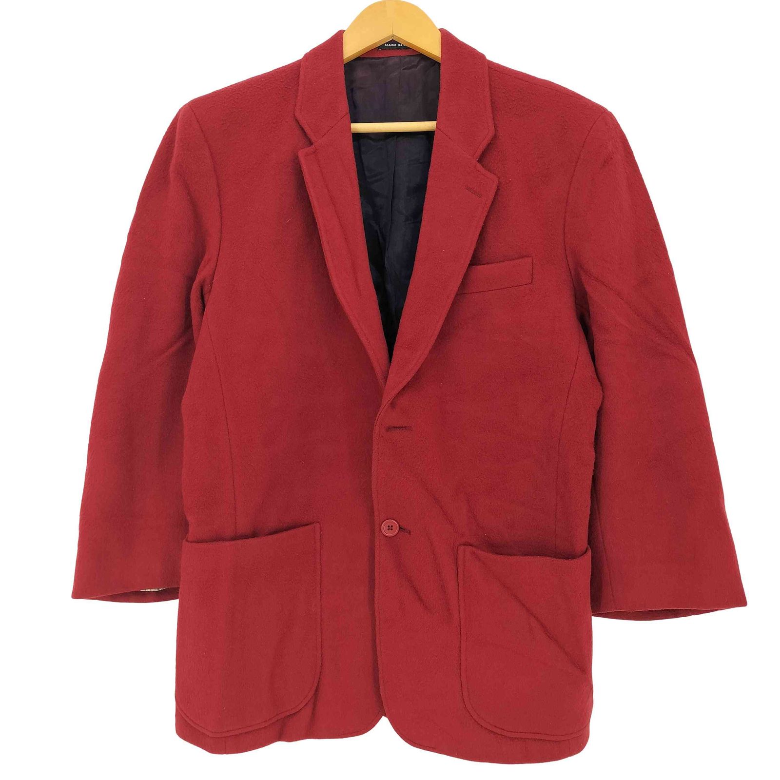 アニエスベー カシミヤ ウール ジャケット フランス製 アニエスベーオム Agnes b.homme 90s フランス製 ウールカシミヤ