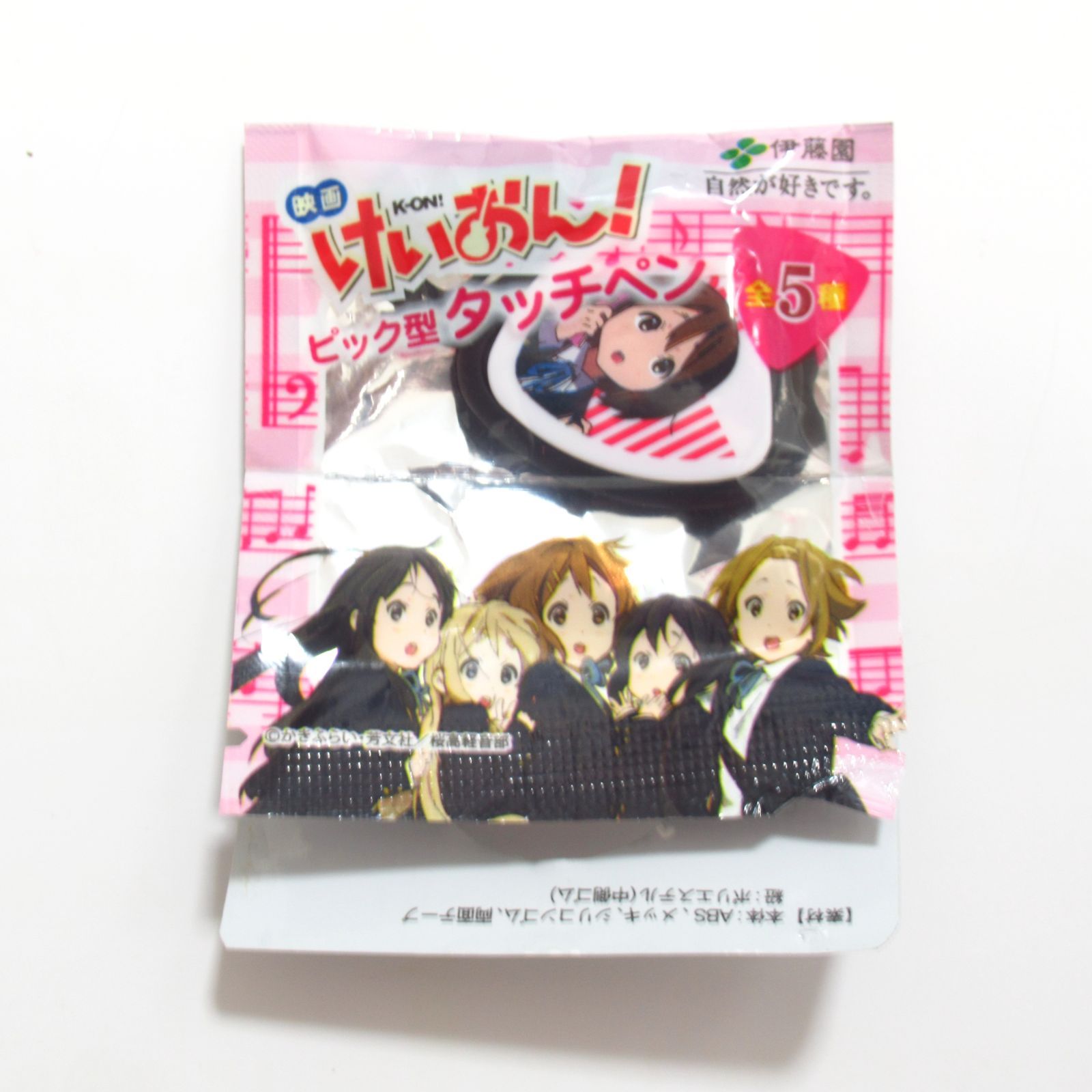 けいおん!　ピック型タッチペン 映画「けいおん！」オリジナルピック型タッチペン | 伊藤園の