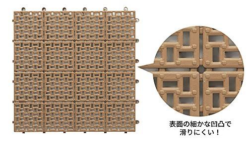 新着商品】水切りユニット (30×30cm) 30枚セット コンドル ブラウン