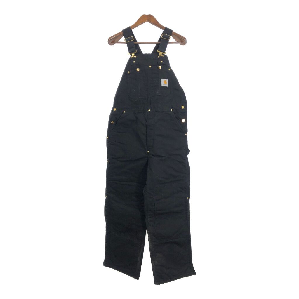 USA製 Carhartt カーハート オーバーオール ワーク ブラック