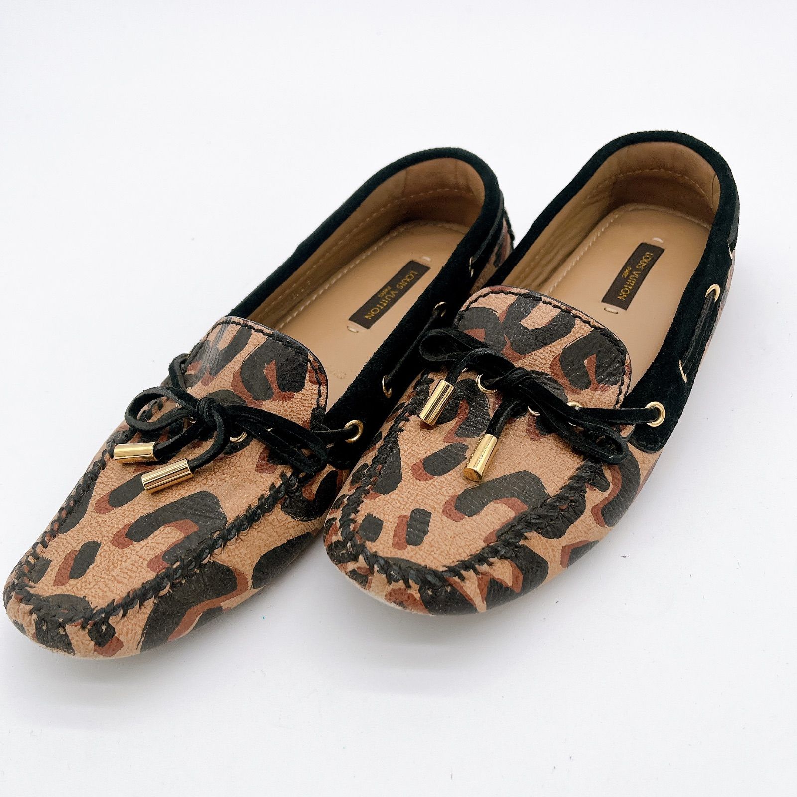 ルイヴィトンドライビングモカシン