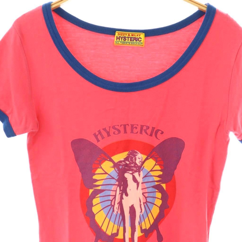 HYSTERIC GLAMOUR BUTTERFLY チビTシャツ HYSTERIC GLAMOUR（ヒステリックグラマー）の「HYSTERIC