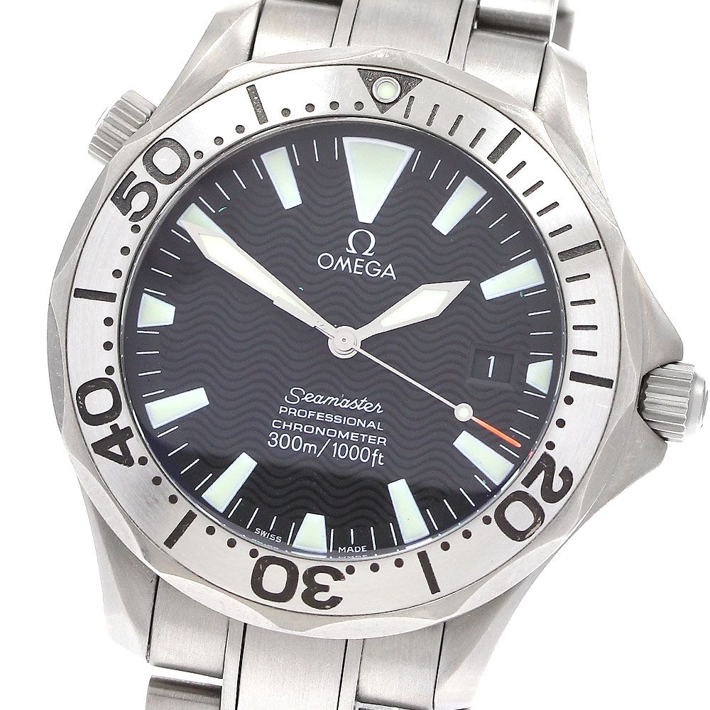 オメガ OMEGA 2231.50 シーマスター300 デイト 自動巻き メンズ_911993