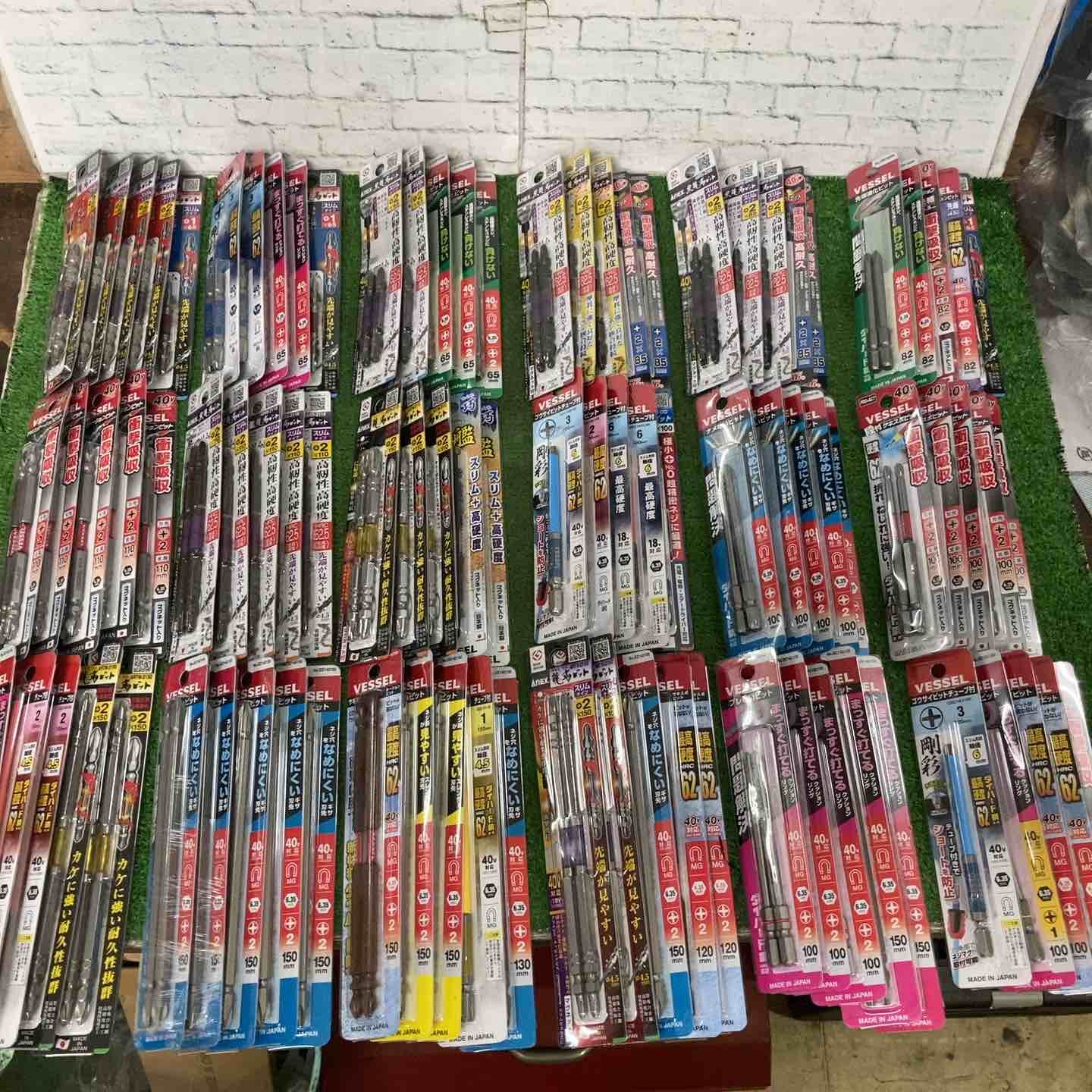 ♥品 ビット2本入り×180個まとめ売り♪ VESSEL ベッセル ANEX アネックス など ≪送料無料≫ ⑤