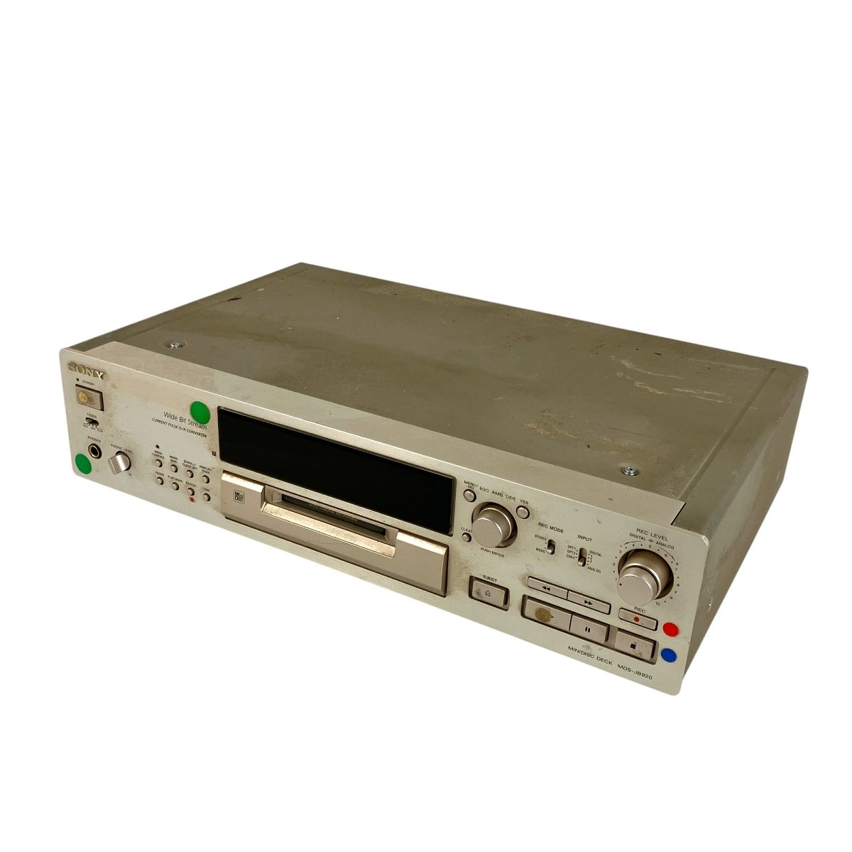 SONY MDS-JB920 MDプレイヤー リモコン Y10040685