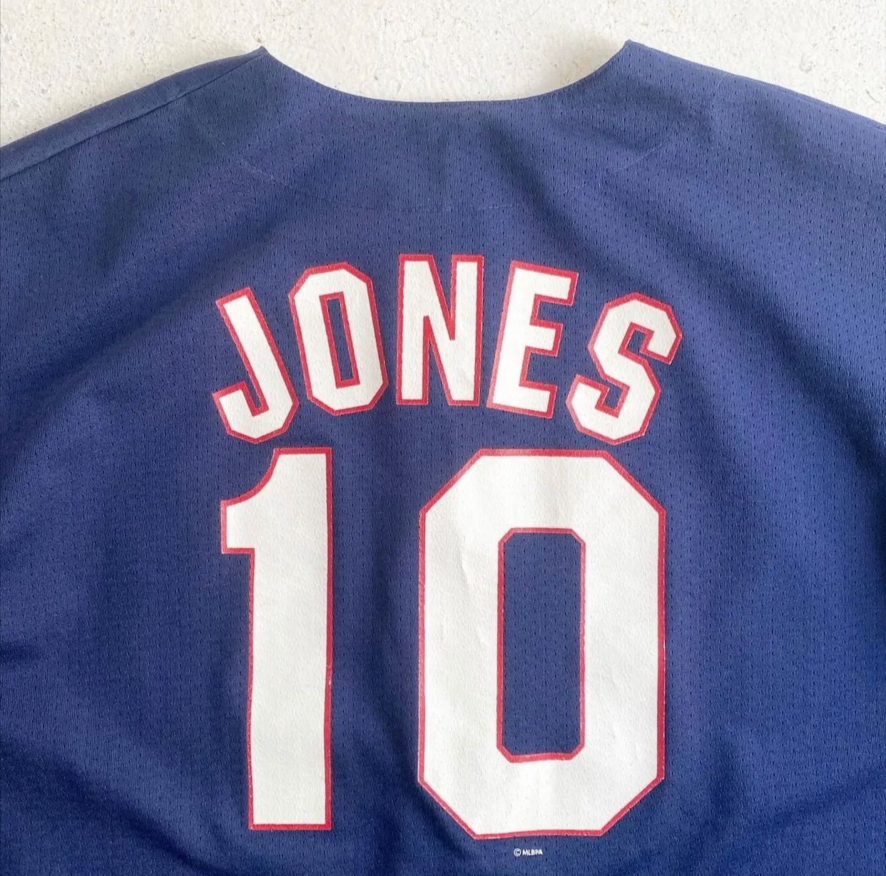 90s MLB アトランタ ブレーブス チッパージョーンズ ユニフォーム