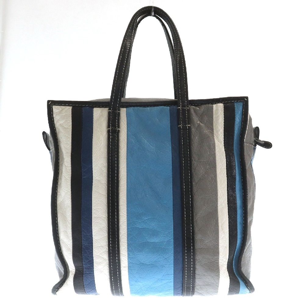 BALENCIAGA (バレンシアガ) バザールショッパーM レザートートバッグ 