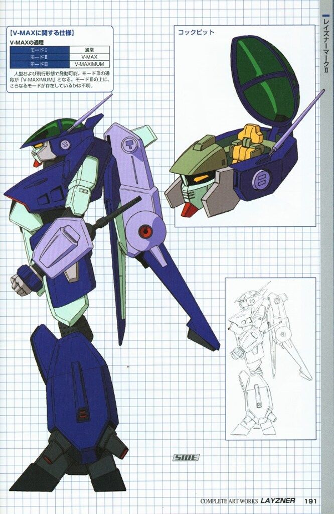 新紀元社 ENTERTAINMENT ARCHIVE SERIES 蒼き流星SPTレイズナー