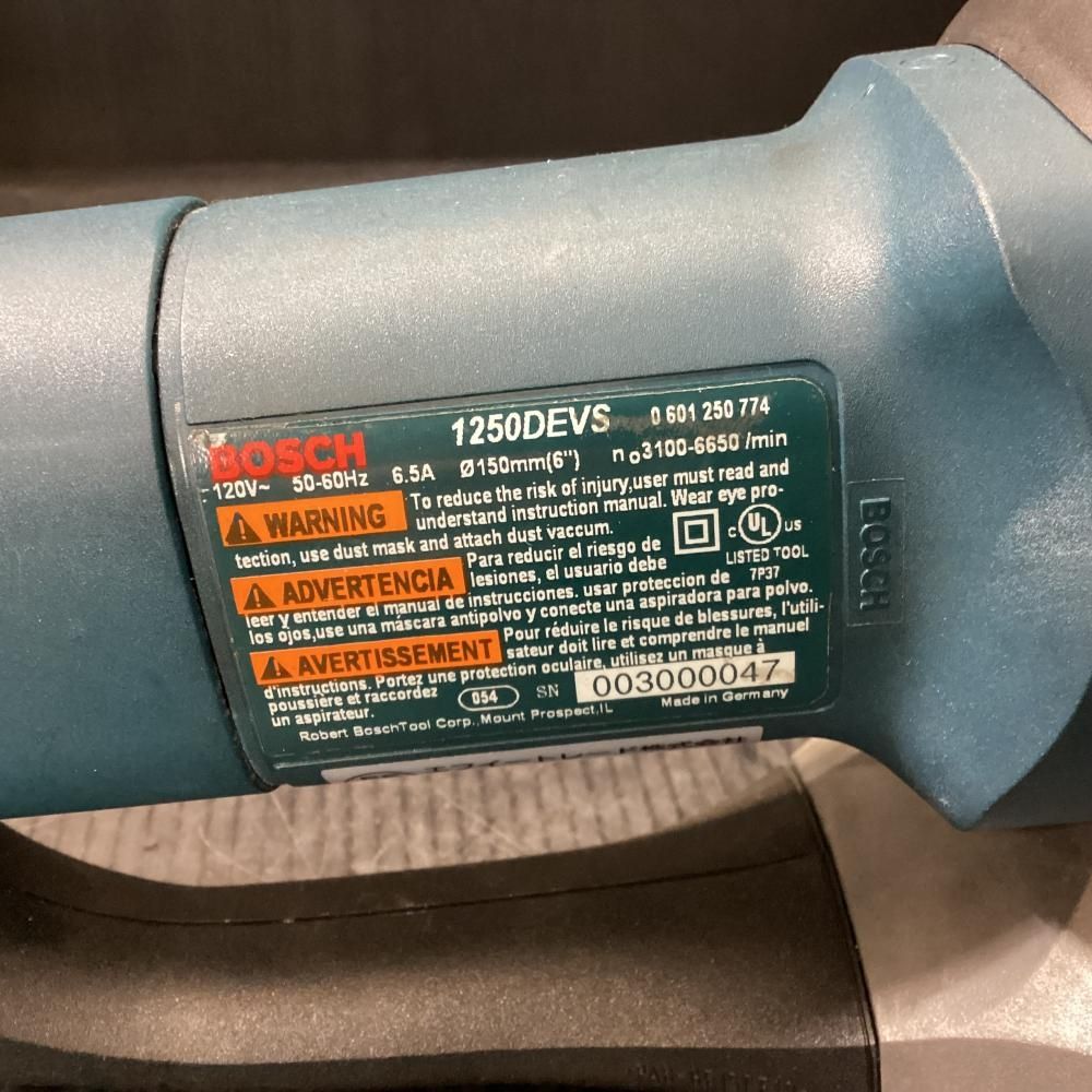 ボッシュ 1250DEVS