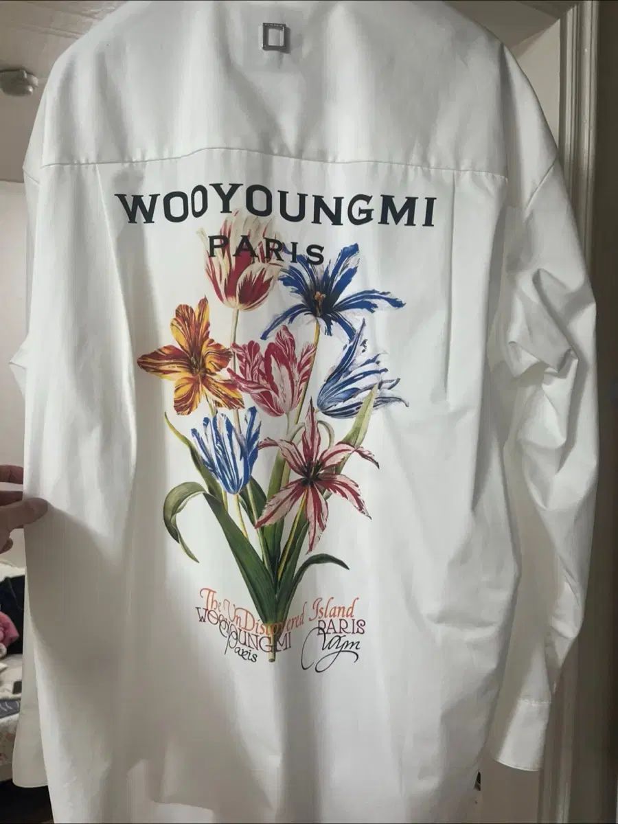 WOOYOUNGMI ウーヨンミ フラワー シャツ 46 サイズ