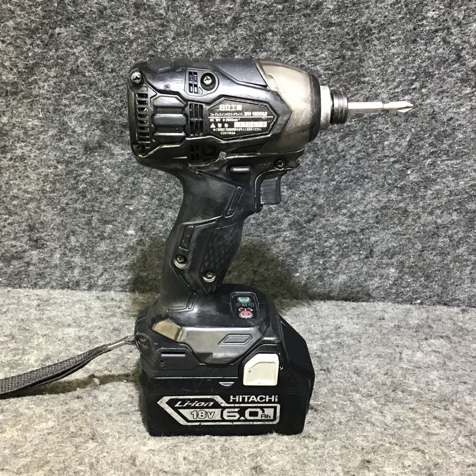 中古品】ハイコーキ(HIKOKI ※旧:日立工機) コードレスインパクト 