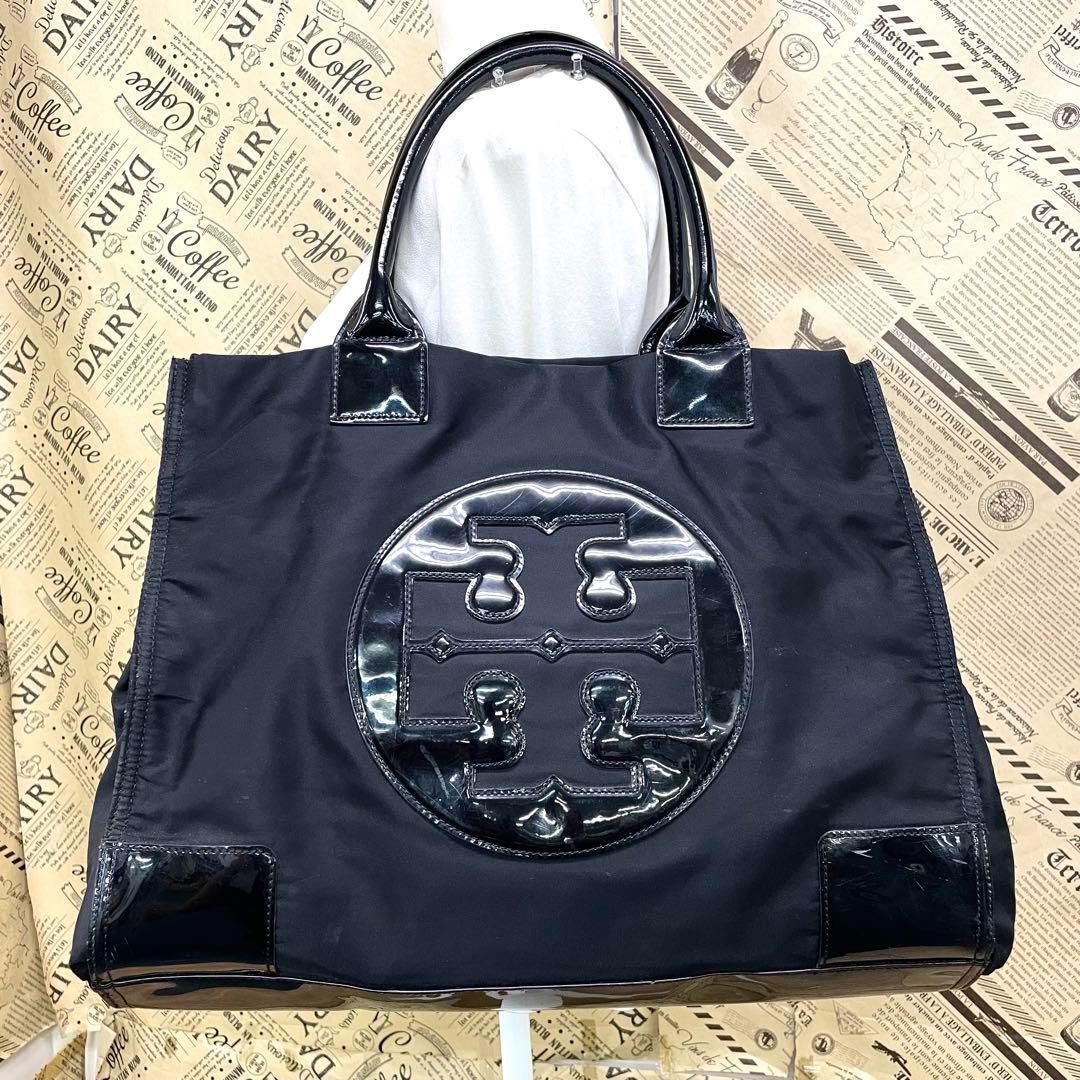 大幅値下げ　トリーバーチ エラ パッファ トートバック キルティング 黒A4可能 楽天市場】トリーバーチ トートバッグ TORY BURCH エラ 90479 001