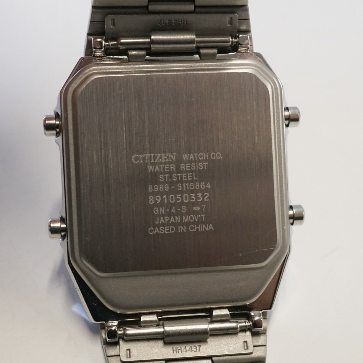 CITIZEN ANA-DEGI TEMP アナデジテンプ 腕時計 USED美品 8989-S116864