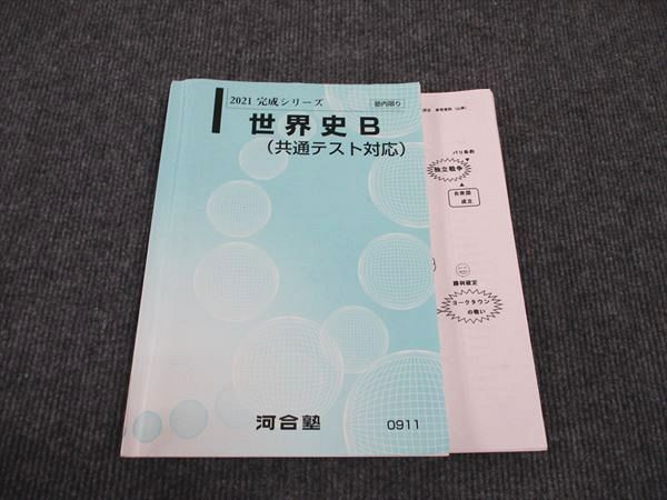 河合塾 世界史B 共通テスト対応 2021 完成シリーズ 山岸豊 ☆ 022S0C