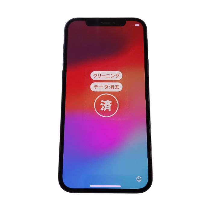Apple iPhone 12 64GB スマートフォン本体 5G Softbank SIMフリー ブラック MGHN3J/A 中古 T1
