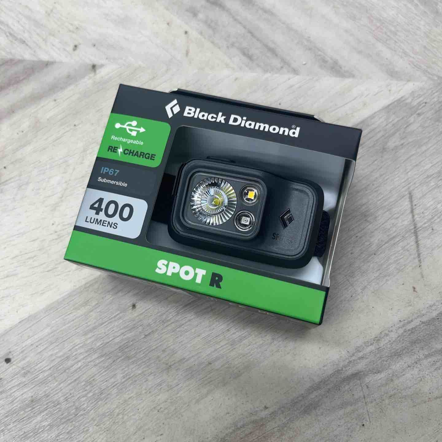 Black Diamond スポット400-R グラファイト 400ルーメン 2024
