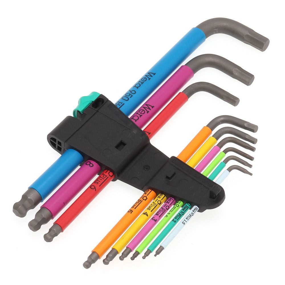 Ｗｅｒａ ９５０ＳＰＫＬ／９ＳＭＮマルチカラーヘックスキーセット 073593