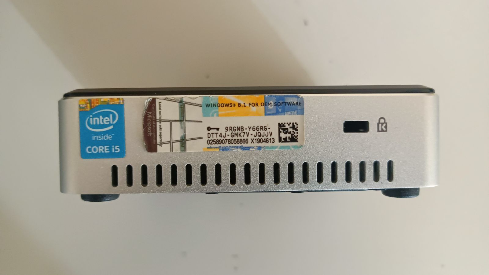 ミニPC Intel NUC 第五世代Core i5 SSD256Gメモリ16G - メルカリ