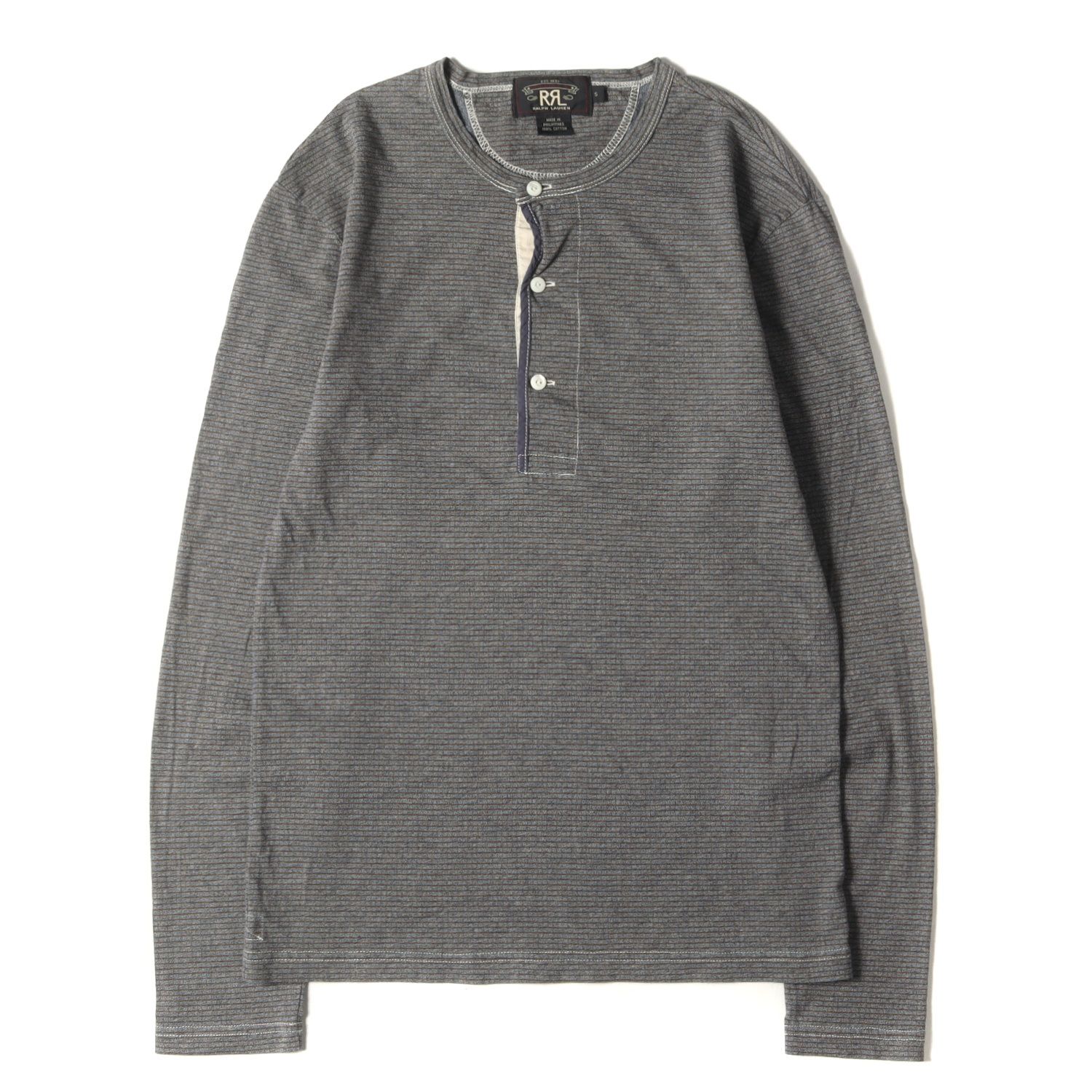 RRL ダブルアールエル Tシャツ サイズ:S グラフチェック 霜降り 