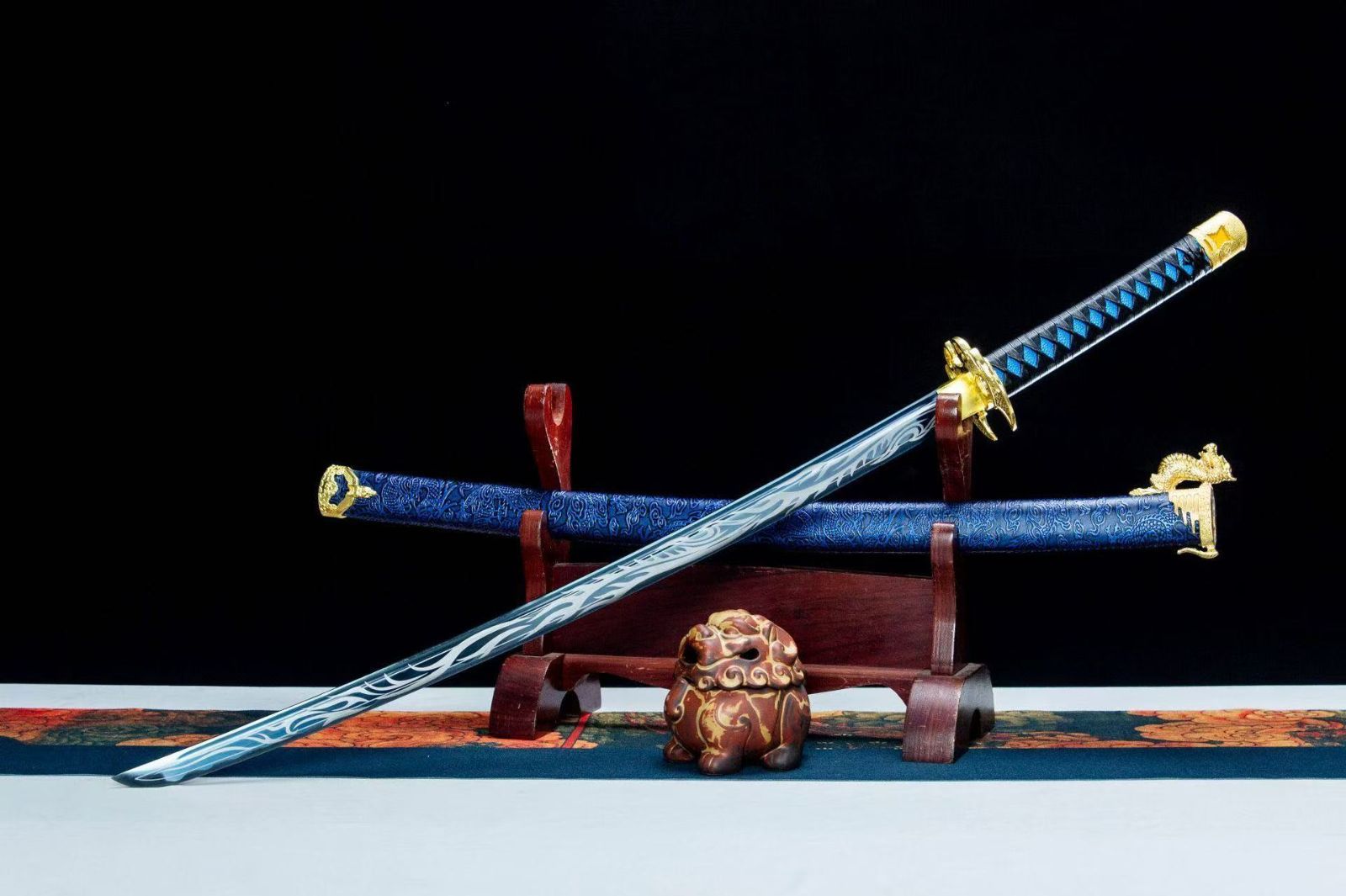 模造刀 鑑賞用 二代目鬼徹 日本刀 模造刀 居合刀 武士道 武蔵 鑑賞用