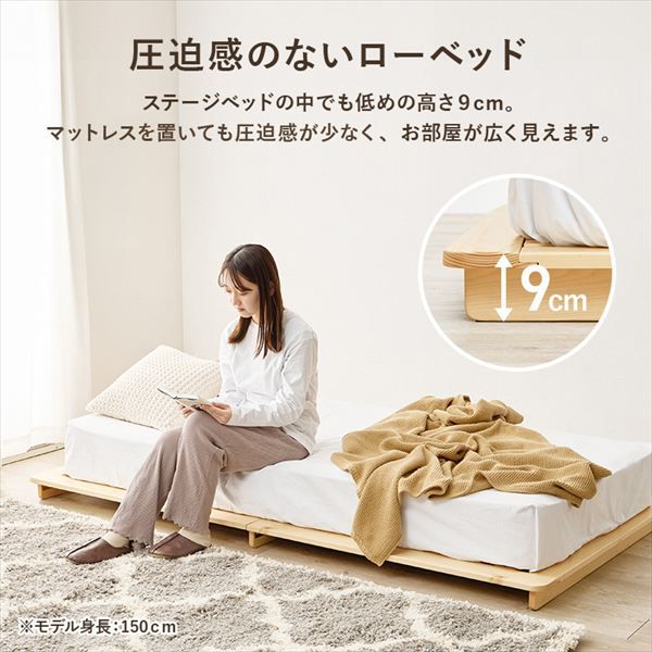 ボンネルコイルマットレスセット ベッド