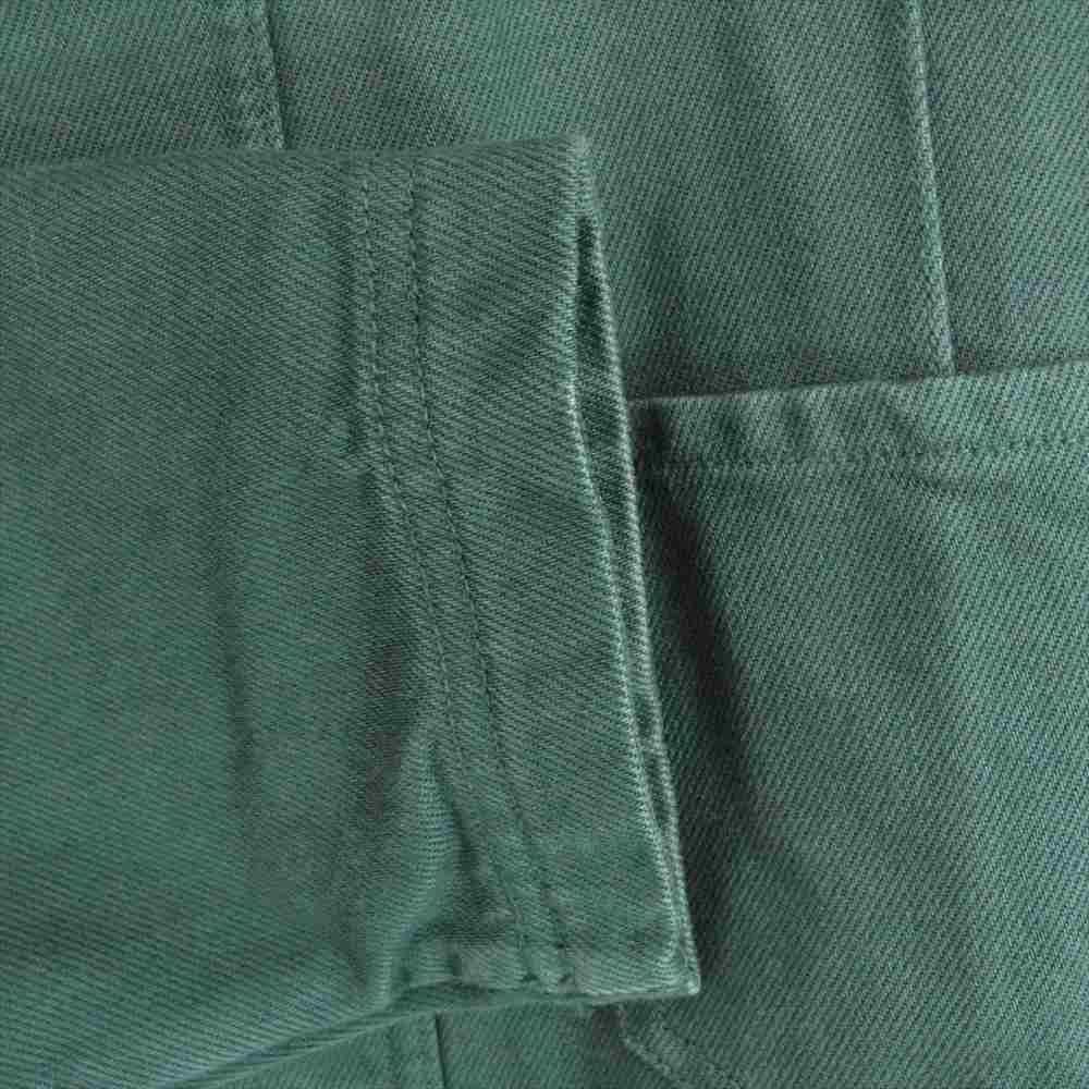 NAMACHEKO Manni denim shirt 緑 NAMACHEKO（ナマチェコ）の「MANNI DENIM SHIRT（その他アウター