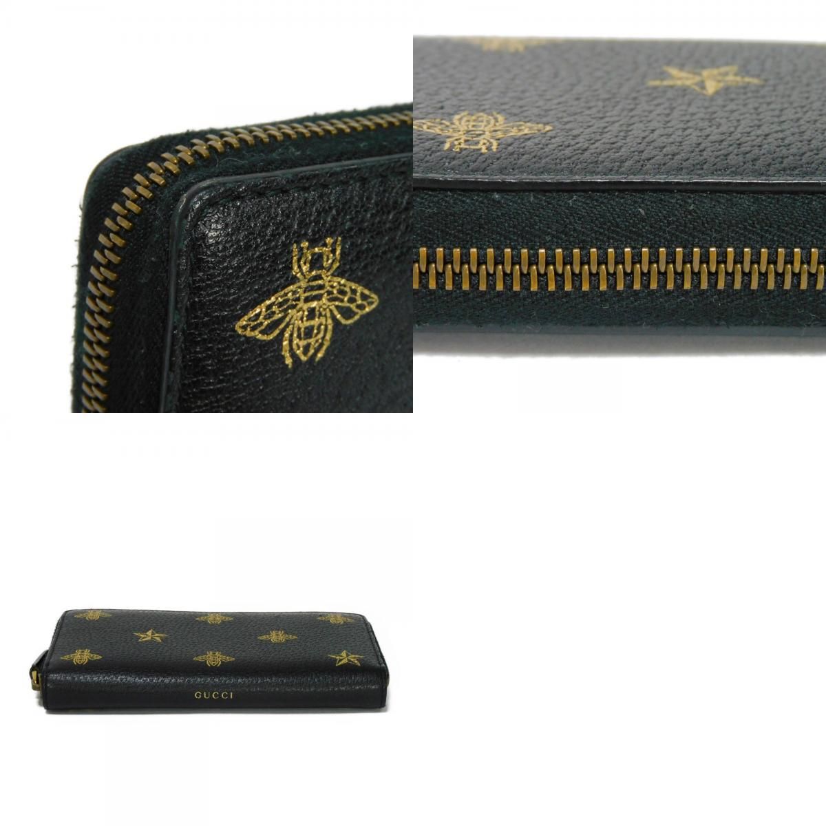 GUCCI グッチ ビー & スター ジップアラウンドウォレット 蜂 ハチ 