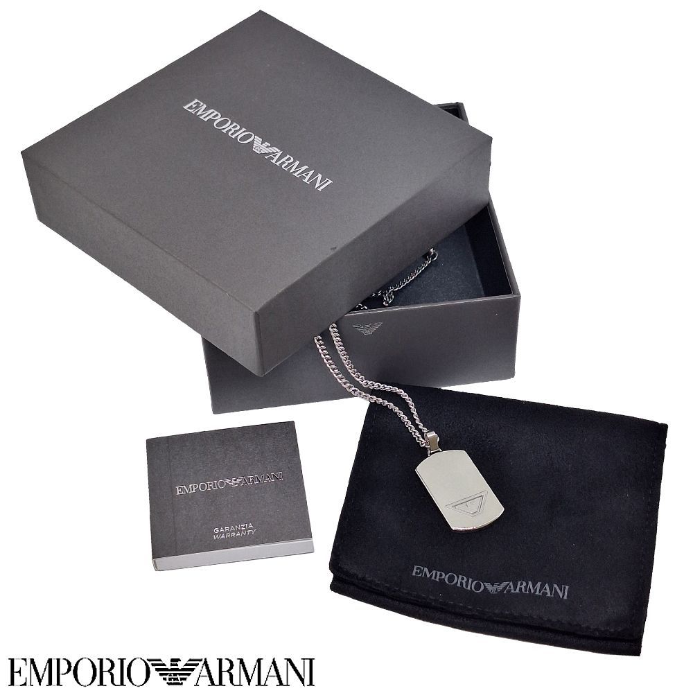 新品】エンポリオアルマーニ ネックレス ペンダント メンズ