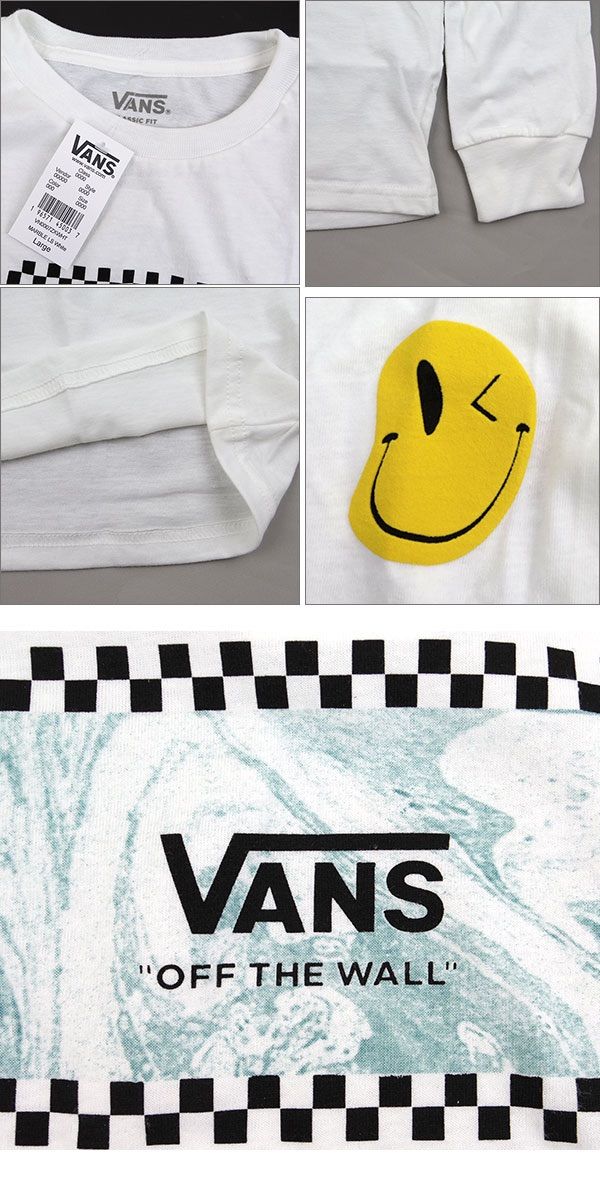 Shirt vans ロンt バンズ キッズ ロンt Tシャツ 長袖 VANS BOYS MARBLE