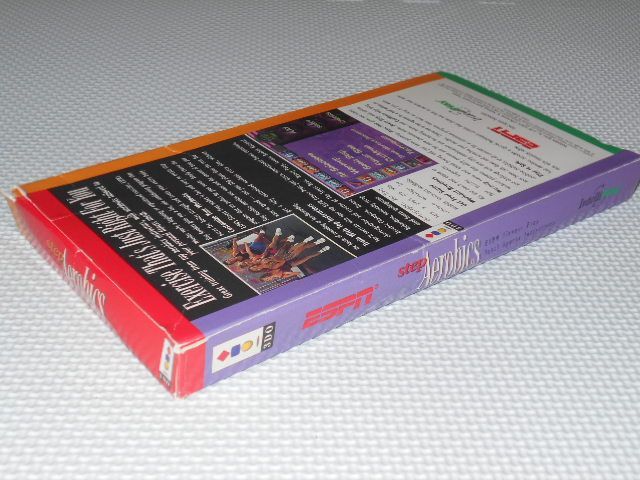 3DO★STEP AEROBICS 海外版 北米版 管理番号2 3DO☆STEP AEROBICS 海外版 北米版 管理番号2☆箱付・説明書付